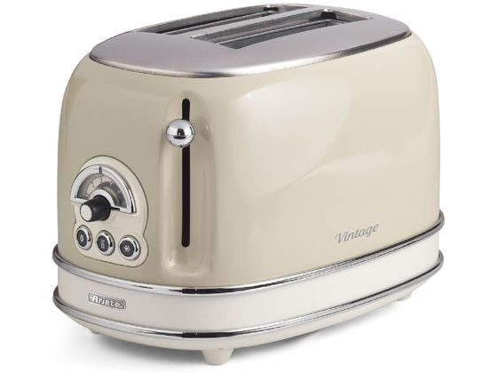 【百貨店SALE押さえる★最大限度20%OFF＆2,000円クーポン券】【お取り寄せ】Ariete トースター ビンテージシリーズ ベージュ 155BE トースター オーヴントースター 勝手もと家電 膳立て家電