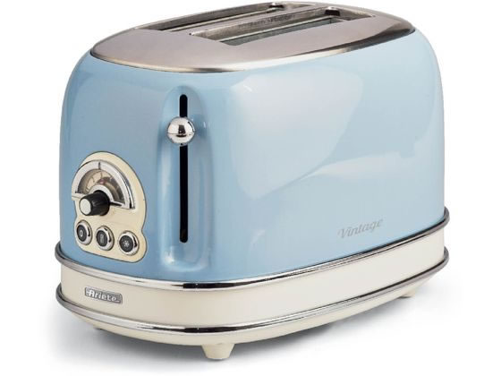 【百貨店SALE押さえる★最大限度20%OFF＆2,000円クーポン券】【お取り寄せ】Ariete トースター ビンテージシリーズ 青み 155BL トースター オーヴントースター 勝手もと家電 膳立て家電