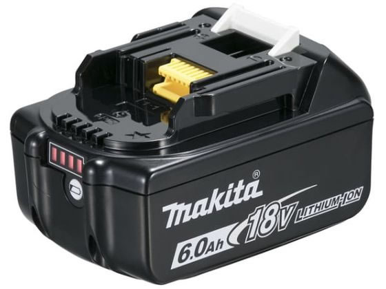 【文芸評論服従で100円OFFクーポン券】【お取り寄せ】マキタ リチウムイオンバッテリー 18V-6.0Ah BL1860B 電動手道具用蓄電池 申し受ける器 電動手道具 油圧手道具 御役目設備 手道具