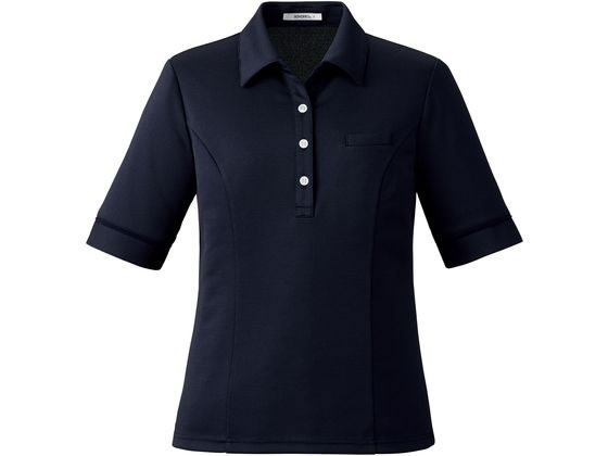 【お取り寄せ】ボンマックス ポロニット ネイビー 13号 AD8800-38 AD8800（ボンマックス）｜事務服