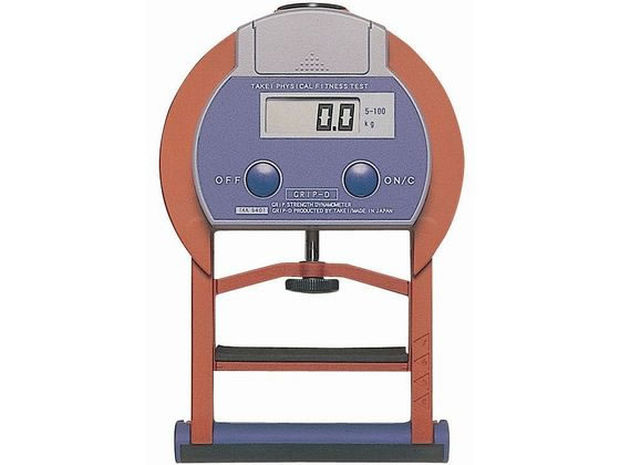楽天市場】握力計 大型デジタル表示 ロードセル式 体力測定用品 握力