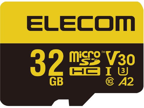 【マラソン限定★ポイント2倍】エレコム MicroSDHCカード 高耐久 32GB MF-HMS032GU13V3 ＳＤ ＳＤＨＣメモリーカード メモリーカード 記録メディア 家電｜ココデカウ