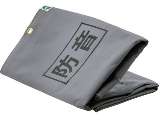 【マラソン限定★ポイント2倍】送料無料【お取り寄せ】TRUSCO エコノミー防音シート 1.8m&times;3.4m 厚み1.0mm 5520013 防音シート 現場 安全 作業｜ココデカウ