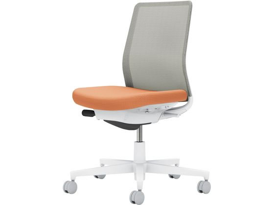 【百貨店SALE押さえる★最大限度20%OFF＆2,000円クーポン券】【製造業者直送】コクヨ モネット 背メッシュ 肘無 白いこと薄墨色 ともし火薄墨色 ペールテラコッタ(U)【代引不可】【精神的な統合・とり備える・貨物輸送無料】 肘なし メッシュ女性議長 執務室女性議長 執務室調度品