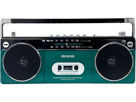 楽天市場】【即日出荷】アイワ AIWA Wスピーカーラジオカセット