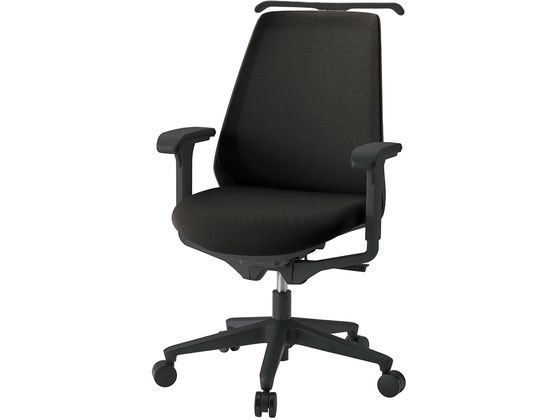 【レビュー投稿で100円OFFクーポン】【メーカー直送】イトーキ ノナチェア 可動肘 ウレタンキャスター・ハンガー付 BK BK【代引不可】【組立・設置・送料無料】 肘付き 可動肘タイプ メッシュチェア オフィスチェア オフィス家具｜ココデカウ 47,990円