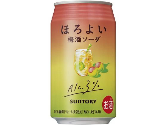 ビール・発泡酒・チューハイ等　71本セット　約14000～15000円相当 楽天市場】ほろよい 梅酒ソーダ 350ml ｜ サントリー 缶