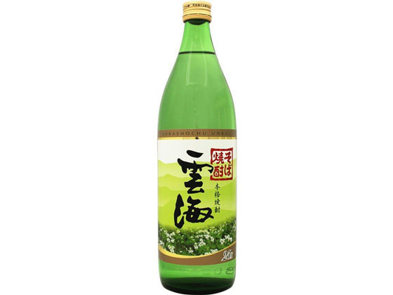 そば焼酎雲海1.8リットル　6本 雲海 送料無料 そば焼酎 20度 1800ml×6本 1ケース パック 1.8L