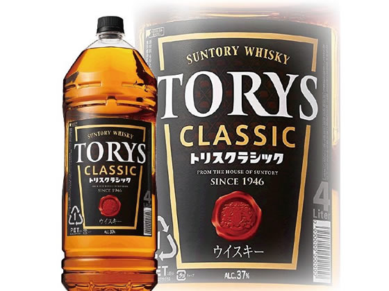 楽天市場】ウイスキー サントリー トリス＜クラシック＞ 4Lペット