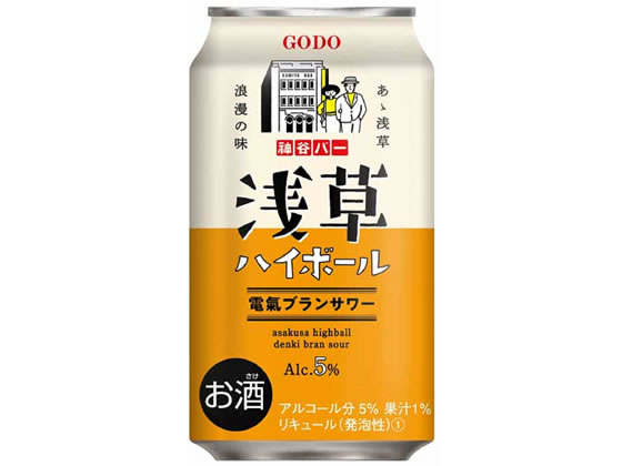 楽天市場】浅草ハイボール 電氣ブランサワー 缶 350ml 24本 東京都