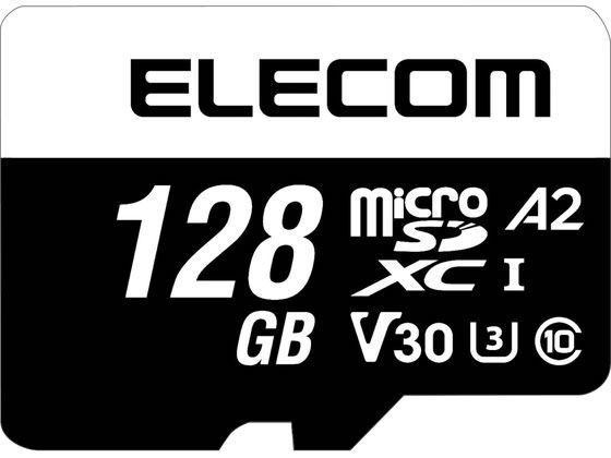 【マラソン制限事項★2,000円クーポン券＆尖んがり2倍】エレコム microSD 歌留多 128GB Class10 MF-MS128GU13A2R ＳＤ ＳＤＨＣ記憶装置歌留多 記憶装置歌留多 書きとどめる手段 家電 SDメモリーカード-TV・オーディオ・カメラ