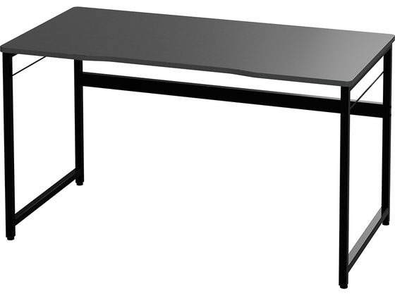 【マラソン限定★ポイント2倍】【メーカー直送】ナカバヤシ ゲーミングデスク 幅120cm ブラック GMD-1260BK【代引不可】【お客様組立】平机 スチールデスク ワゴン オフィスデスク 事務机 オフィス家具|ココデカウ