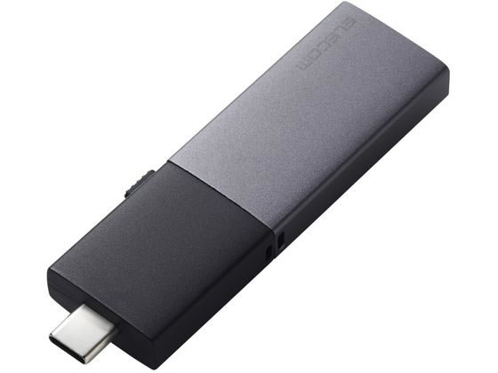 【マラソン限定★ポイント2倍】エレコム 外付SSD 500GB Type-C&A ブラック ESD-EWC0500GBK SSD 外付けドライブ USBメモリ パソコン 家電|ココデカウ