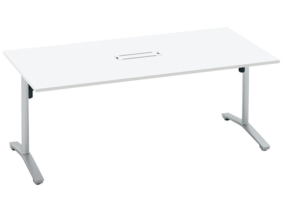 【マラソン限定★ポイント2倍】【メーカー直送】コクヨ ミーティングテーブル ビエナ W 1800&times;900 MTV189BP81MAWE【代引不可】【組立・設置・送料無料】フラップテーブル 折りたたみテーブル 長机 会議用テーブル オフィス家具｜ココデカウ