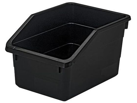【マラソン限定★ポイント2倍】【お取り寄せ】エスコ パーツトレー 190×260×152mm 黒 20個 EA661EE-1 コンテナ トレー 収納 保管 研究室設備|ココデカウ