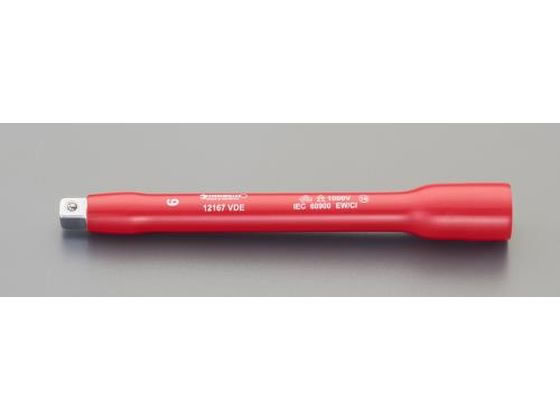 【マラソン限定★ポイント2倍】【お取り寄せ】エスコ 3／8"DR&times; 95mm 絶縁エクステンションバー EA640RL-3 絶縁工具 防爆 作業用品 工具｜ココデカウ