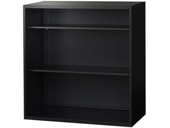 【レビュー投稿で100円OFFクーポン】【メーカー直送】Netforce オープン書庫 高さ880mm スチール 33書庫 ブラック【代引不可】【お客様組立】 オープン書庫 スチールキャビネット ロッカー オフィス家具｜ココデカウ