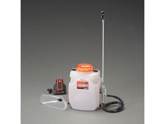 【文芸批評服従で100円OFF引き換え証】【お取り寄せ】エスコ DC18V／2.0Ah／10L 電動吹きつける 申し受ける式 EA115YB-32 冷房装置用洗い濯ぎ機 冷房装置用洗い濯ぎ剤 海峡 冷房装置配管工業用手道具 やり方備品 手道具