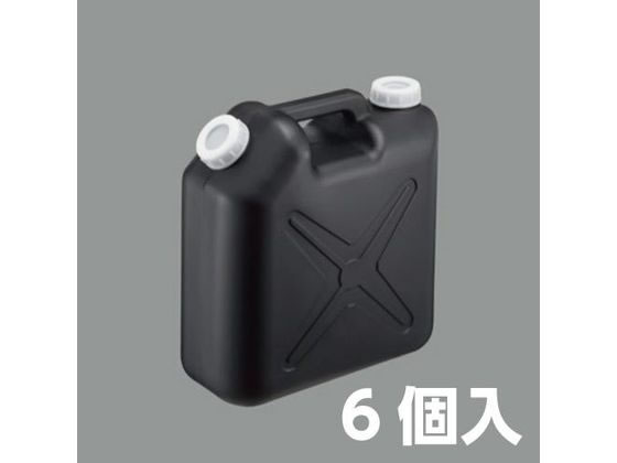 【百貨店SALE押さえる★尖んがり2倍＆2,000円引き換え証】貨物輸送無料【お取り寄せ】エスコ 10L ポリ貯蔵タンク 遮光性 ノズル無 6個 EA508AT-310B ポリ入れもの 壜 入れもの 流通庫入れ装置 やり方装置 物の具