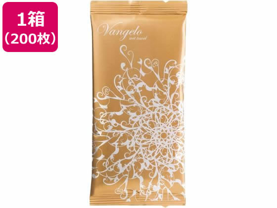 【百貨店SALE制限事項★尖んがり2倍＆2,000円引き換え証】【製造業者直送】mimoto hitohira 使い捨てウエットタオル Vangelo 200枚【代引不可】おしぼり 執務室用西洋手ぬぐい
