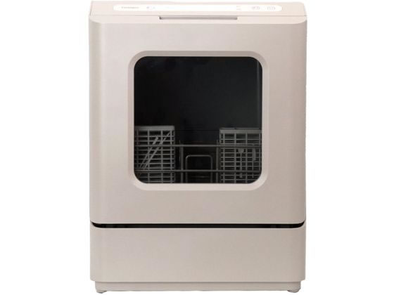【百貨店SALE制限事項★最大限度20%OFF＆2,000円引き換え証】貨物輸送無料 THANKO ラクアmini color 古典派音楽サクラ色 TDWS25SRD 食洗器 食器洗い機 かわき切る機 御厨子所家電