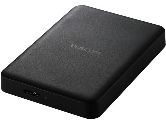 【マラソン限定★ポイント2倍】エレコム 外付けHDD 録画可 静音 2TB 黒 ELP-HTV020UBK ハードディスク 外付けドライブ USBメモリ パソコン 家電|ココデカウ
