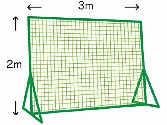 【マラソン限定★ポイント2倍】【お取り寄せ】ゼット 防球フェンス取替用ネット 2m×3m ZN2000N|ココデカウ