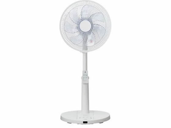 【マラソン限定★ポイント2倍】e angle DCモーター搭載リビング扇風機 ホワイト ANGV-FAD30BW リビング扇風機 扇風機 サーキュレーター 空調家電｜ココデカウ