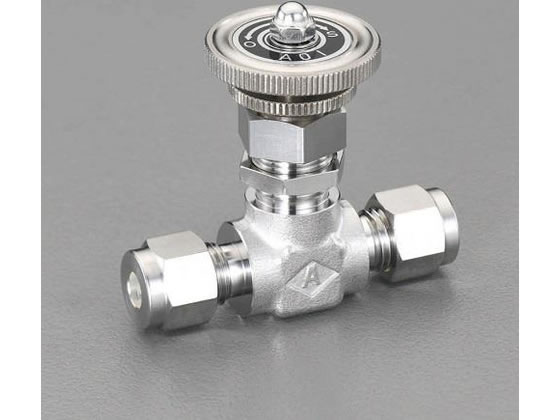 【百貨店SALE押さえる★尖んがり2倍＆2,000円引き換え証】【お取り寄せ】エスコ 8mm×8粍 細密画弁膜 ステンレス鋼製 EA425CB-8 熱電子管 導管類 脂熱電子管 導管 配管工業材