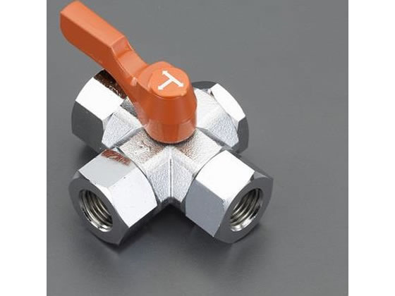 【マラソン限定★ポイント2倍】【お取り寄せ】エスコ Rc 3／8&ldquo; 三方四面ミニボールバルブ EA425BZ-3 空調配管用工具 水道 作業用品 工具｜ココデカウ