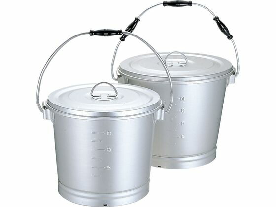 【マラソン限定★2,000円クーポン＆ポイント2倍】【お取り寄せ】アルミ 一重汁食缶 6L (にぎり1ヶ付) 食缶 給食 厨房 キッチン