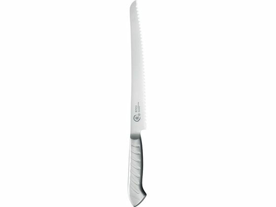 【レビュー投稿で100円OFFクーポン】【お取り寄せ】下村 龍治 オールステンレス パンスライサー 230RYO-114 スライサー 専門包丁 ナイフ 厨房 キッチン