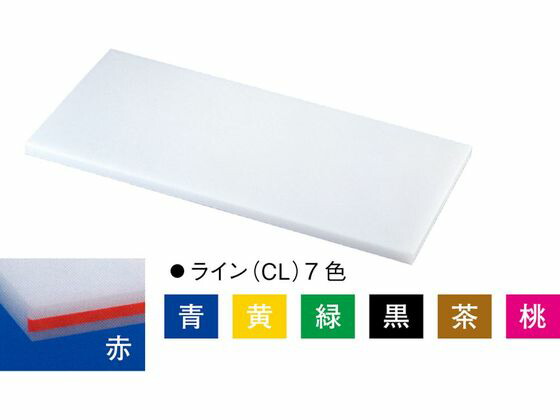 住友 スーパー耐熱まな板カラーライン付 20SWL 600×300×20 赤