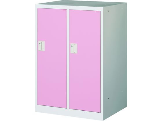 【マラソン限定★2,000円クーポン＆ポイント2倍】【メーカー直送】ミニロッカー2人用 ピンク RFMLK2-P【代引不可】スチールロッカー キャビネット オフィス家具