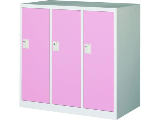 【マラソン限定★2,000円クーポン＆ポイント2倍】【メーカー直送】ミニロッカー3人用 ピンク RFMLK3-P【代引不可】スチールロッカー キャビネット オフィス家具