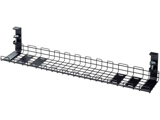 【レビュー投稿で100円OFFクーポン】【メーカー直送】サンワサプライ ケーブル配線トレー ワイヤー Lサイズ ブラック CB-CT3BK【代引不可】【お客様組立】結束バンド ケーブル結束 デジタル機器 配線パーツ 電源タップ 家電