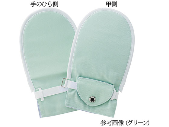 【レビュー投稿で100円OFFクーポン】【お取り寄せ】竹虎 フドー(R)てぶくろNo.6 グリーン L 1双 105767 抜管防止 安全 保護 病室 居室備品 看護 医療