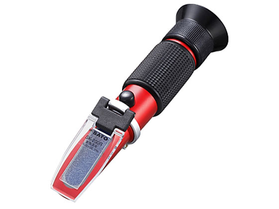 【レビュー投稿で100円OFFクーポン】【お取り寄せ】佐藤計量器 手持屈折計 SK-200R 濃度計 物性 物理 計測器 計量器