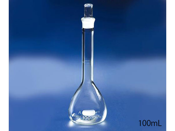 【レビュー投稿で100円OFFクーポン】【お取り寄せ】コーニング・PYREX メスフラスコ CLassA 白 2000mL 5640-2L メスフラスコ ガラス容器 計量器