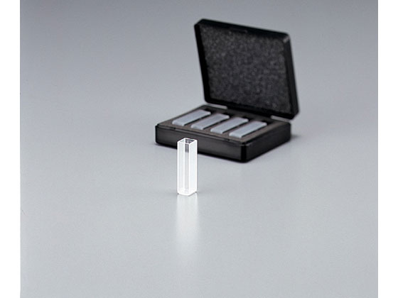 【レビュー投稿で100円OFFクーポン】【お取り寄せ】アズワン UV石英セル(4個入) T-5-UV-10S セル バイアル 分析機器 用品 検査