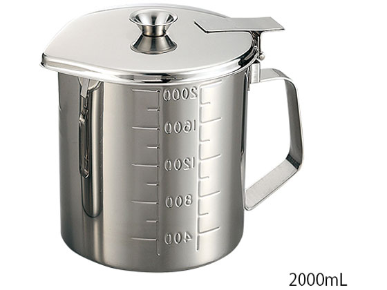 【レビュー投稿で100円OFFクーポン】【お取り寄せ】アズワン 口付ビーカー 1000mL 49-65 ビーカー 計量カップ コップ ガラス容器 計量器