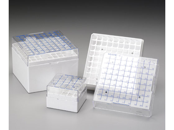 【レビュー投稿で100円OFFクーポン】【お取り寄せ】TSNa クライオボックス 1~2mL×81本 5026-0909 フリーズボックス 冷凍 冷蔵保存容器 計量器
