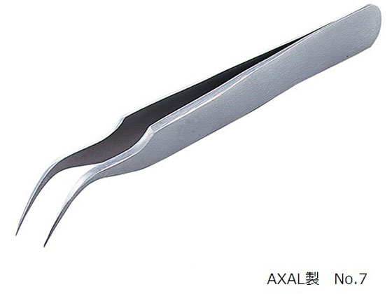 【マラソン限定★2,000円クーポン＆ポイント2倍】【お取り寄せ】RUBIS MEISTER ピンセット AXAL No.7 7-AXAL ピンセット 精密ピンセット 実験用小物 機材