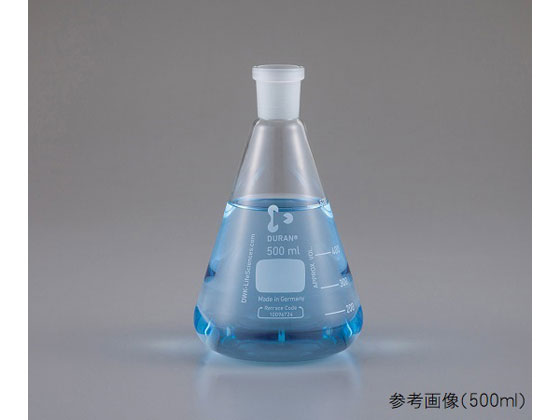 【レビュー投稿で100円OFFクーポン】【お取り寄せ】SCHOTT DURAN NS共通摺合三角フラスコ 1000mL 3.0229.70 フラスコ ガラス容器 計量器