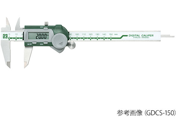 【マラソン限定★ポイント2倍】【お取り寄せ】新潟精機 デジタルノギス 0~150mm GDCS-150 測定工具 工具類 実験用小物 機材