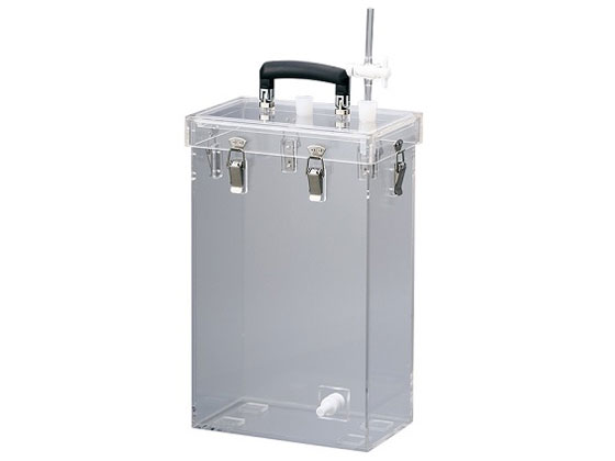 【マラソン限定★2,000円クーポン＆ポイント2倍】【お取り寄せ】アズワン 吸引ボックス 5L 400×250×240mm ガス採取器 大気 ガス 計測器 計量器