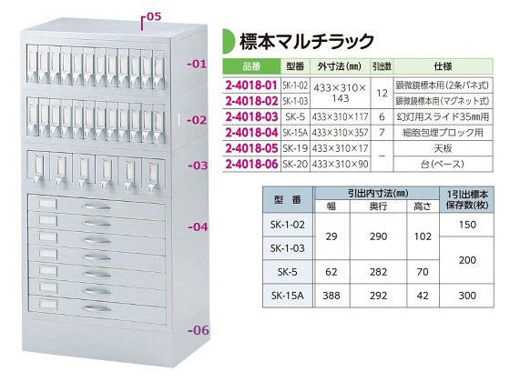 【百貨店SALE押さえる★尖んがり2倍＆2,000円クーポン券】貨物輸送無料【お取り寄せ】アズワン ひな形マルチ仕合わせ 433×310×143粍 SK-1-03 小物納める 試験用小物 設備
