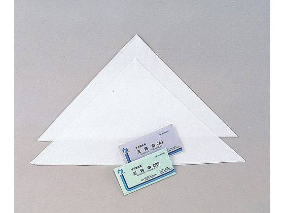 【百貨店SALE押さえる★最大限度20%OFF＆2,000円引き換え証】【お取り寄せ】イワツキ 三角巾 大(紙袋入)25袋入 004-040018