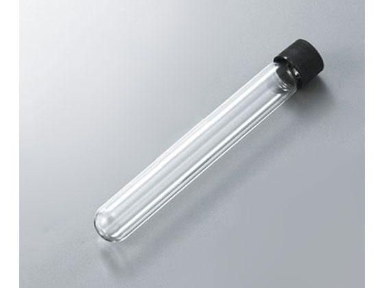 【レビュー投稿で100円OFFクーポン】【お取り寄せ】アズワン ネジ口試験管 30mL 100本入 STS30R 試験管 チューブ 栓類 ガラス容器 計量器