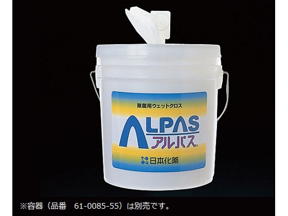 【マラソン限定★2,000円クーポン＆ポイント2倍】【お取り寄せ】日本化薬 アルパスウェット 300枚 巻×6巻 051039 ワイパー ペーパータオル テープ ラベル 実験用小物 機材